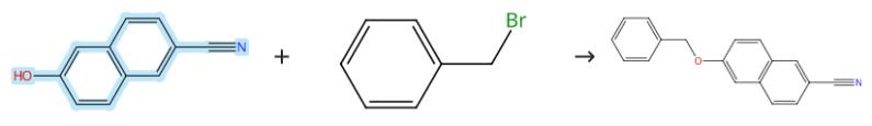 6-氰基-2-萘酚的醚化反應