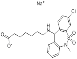 Tianeptine sodium