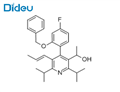 4-[4-Fluoro-2-(phenylmethoxy)phenyl]-α-methyl-2,6-bis(1-methylethyl)-5-(1-propen-1-yl)-3-Pyridinemethanol