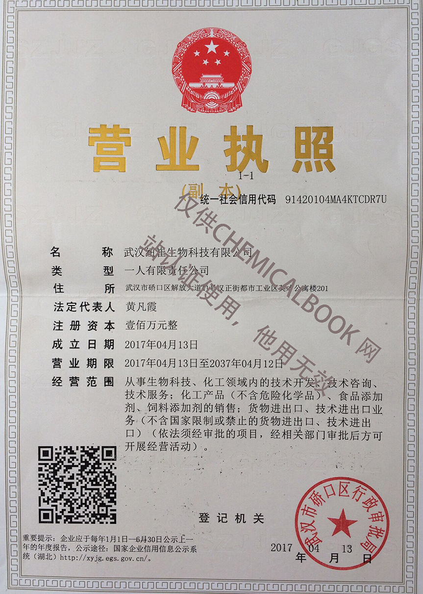 Business License Of EnterpriseLegal Person