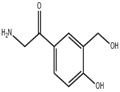 Ethanone,2-amino-1-[4-hydroxy-3-(hydroxymethyl)phenyl]-hydrochloride(1:1)