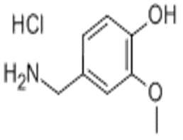 4-Hydroxy-3-methoxybenzylamine hydrochloride