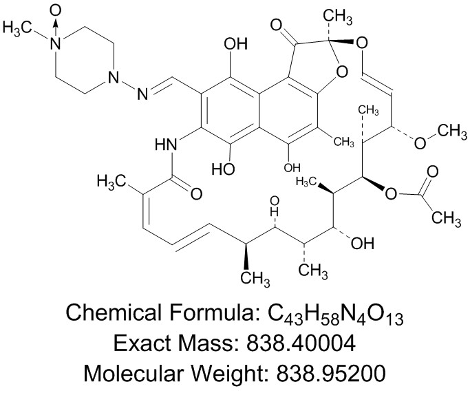 Rifampin Impurity B(EP),Rifampicin N-oxide