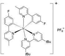 [Ir (P-F (Me) ppy)2-(4,4′-dtbbpy)]PF6