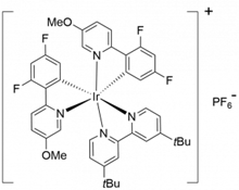 [Ir (dFOMeppy)2(5, 5 DCF)3Bpy)] PF6