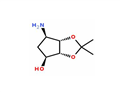 (3aR,4S,6R,6aS)-6-Aminotetrahydro-2,2-dimethyl-4H-cyclopenta-1,3-dioxol-4-ol