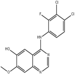 4-(3,4-dichloro-2-fluorophenylamino)-7-methoxyquinazolin-6-ol