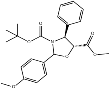 (4S,5R)-3-tert-Butyl5-methyl2-(4-methoxyphenyl)-4-phenyloxazolidine-3,5-dicarboxylate