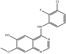 4-(3-Chloro-2-fluoroanilino)-6-hydroxy-7- methoxyquinazoline