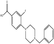 4-(4-Benzyl-1-piperazinyl)-3-fluorobenzoic Acid