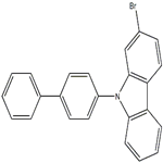 9-([1,1'- biphenyl]-4-yl)-2-broMo-9H-carbazole