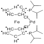 1,1'-Bis(di-isopropylphosphino)ferrocene palladium dichloride