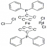 1,1'-Bis(diphenylphosphino)ferrocene-palladium(II)dichloride dichloromethane complex