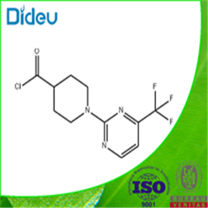 1-[4-(TRIFLUOROMETHYL)PYRIMIDIN-2-YL]PIPERIDINE-4-CARBONYL CHLORIDE 