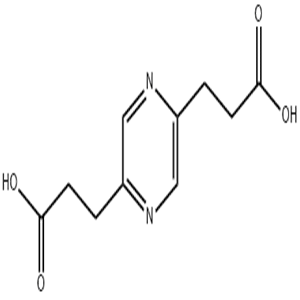 3-[5-(2-carboxyethyl)pyrazin-2-yl]propanoic acid