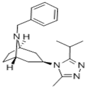 8-Benzyl-3-exo-(5-isopropyl-3-methyl-4H-1,2,4-triazol-4-yl)-8-azabicyclo[3.2.1]octane