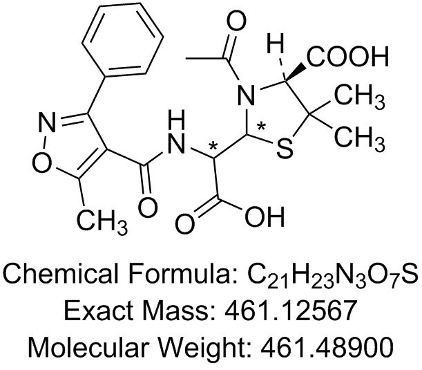 Oxacillin Open-Ring Ethyl Esterification Impurity(Oxacillin Open-Ring Acetylation Impurity)