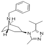 8-Benzyl-3-exo-(5-isopropyl-3-methyl-4H-1,2,4-triazol-4-yl)-8-azabicyclo[3.2.1]octane