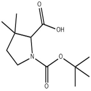 rac N-Boc-3,3-dimethyl-2-pyrrolidenecarboxylic Acid