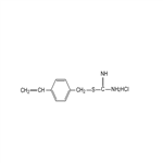 Carbamimidothioic acid, (4-ethenylphenyl)methyl ester, hydrochloride (1:1)