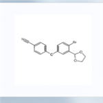 4-(4-Bromo-3-(1,3-dioxolan-2-yl)phenoxy)benzonitrile