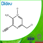 3-AMINO-6-(CHLOROMETHYL)-2-PYRAZINECARBONITRILE 4-OXIDE 