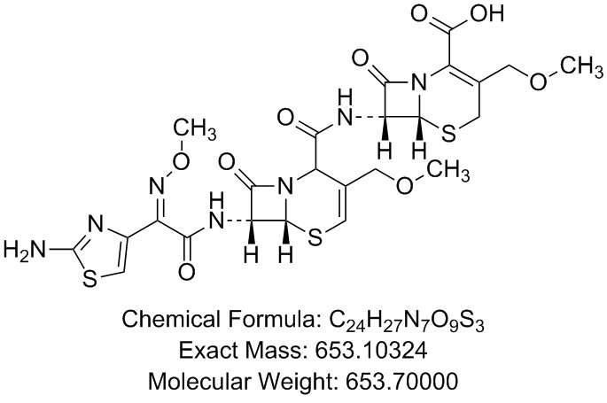 Cefpodoxime Double Mother Nucleus Double-Bond Transfer Impurity