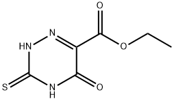 Ethyl 5-oxo-3-thioxo-2,3,4,5-tetrahydro-1,2,4-triazine-6-carboxylate