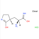  3-Pyrrolidinepropanamide, α-amino-2-oxo-, hydrochloride