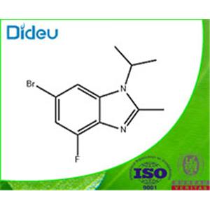 6-Bromo-4-fluoro-1-isopropyl-2-methyl-1H-benzo[d]imidazole 