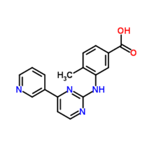 4-Methyl-3-[[4-(3-pyridinyl)-2-pyrimidinyl]amino]benzoic acid