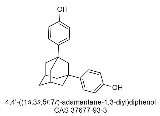 1,3-Bis(4-hydroxyphenyl)adamantane