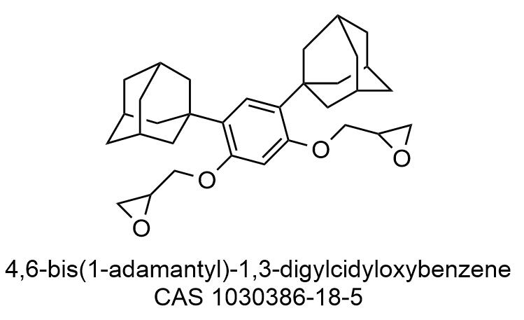 	 4,6-Bis(1-adamantyl)-1,3-diglycidyloxybenzene