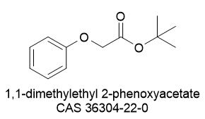 Acetic acid, 2-phenoxy-, 1,1-dimethylethyl ester