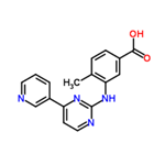 4-Methyl-3-[[4-(3-pyridinyl)-2-pyrimidinyl]amino]benzoic acid