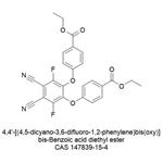 4,4'-[(4,5-dicyano-3,6-difluoro-1,2-phenylene)bis(oxy)]bis-Benzoic acid diethyl ester