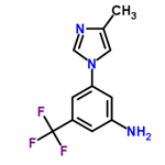 3-(4-Methyl-1H-imidazol-1-yl)-5-(trifluoromethyl)aniline