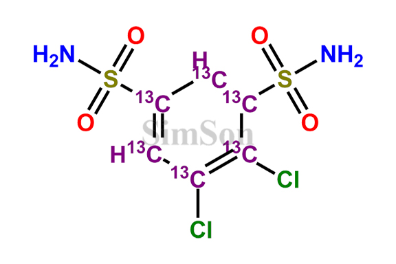 Dichlorphenamide-13C6