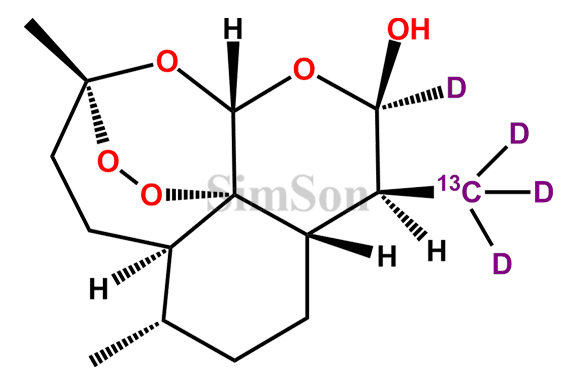 Dihydroartemisinin-13C,D4