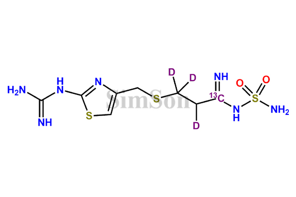 Famotidine-13C-D3