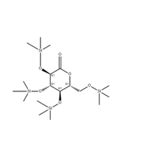  	(3R,4S,5R,6R)-3,4,5-tris(triMethylsilyloxy)-6-((triMethylsilyloxy)Methyl)tetrahydro-2H-pyran-2-one