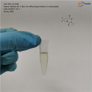 Methyl(R)-1-Boc-4,4-difluoropyrrolidine-2-carboxylate