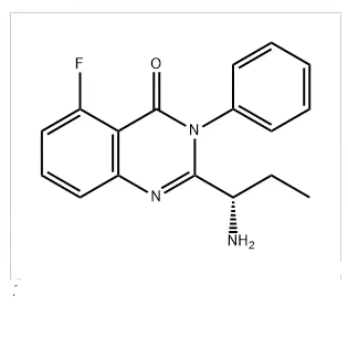 (S)-2-(1-aMinopropyl)-5-fluoro-3-phenylquinazolin-4(3H)-one