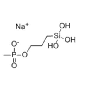 3-(TRIHYDROXYSILYL)PROPYL METHYLPHOSPHONATE, MONOSODIUM SALT