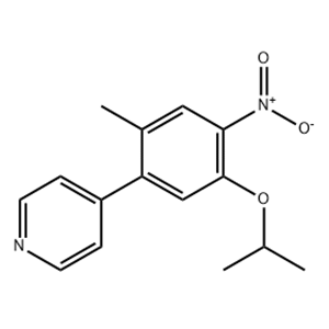 4-(5-isopropoxy-2-Methyl-4-nitrophenyl)pyridine