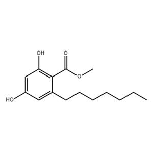 Benzoic acid, 2-heptyl-4,6-dihydroxy-, methyl ester