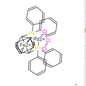 	1,1'-Bis(diphenylphosphino)ferrocene-palladium(II)dichloride dichloromethane complex