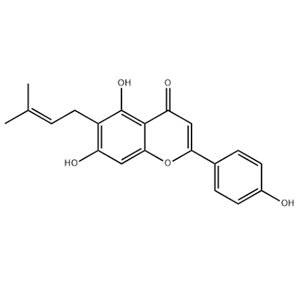 4',5,7-Trihydroxy-6-prenylflavone