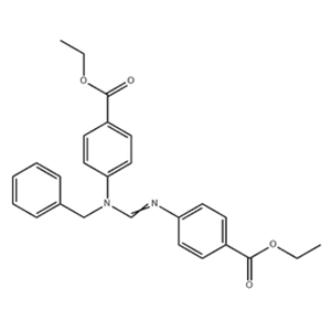 N,N'-Bis(4-ethoxycarbonylphenyl)-N-benzylformamidine