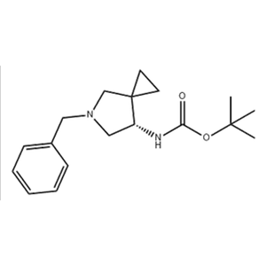 Carbamic acid, [(7S)-5-(phenylmethyl)-5-azaspiro[2.4]hept-7-yl]-, 1,1-dimethylethyl ester